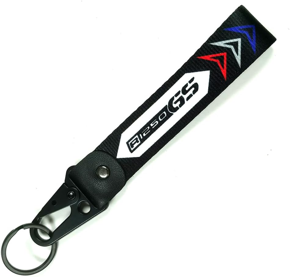 Motorcycle Keychain Metal Key Tag Label Ring Compatible With BMW R1250 GS RT R