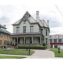 Photo - House at 1029 Juliana Street in The Julia-Ann Historic District of Parkersburg, West Virginia- Fine Art Photo Reporduction 14in x 11in
